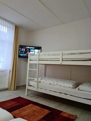 Ein Bett oder Betten in einem Zimmer der Unterkunft Pension Kreihe im Harz