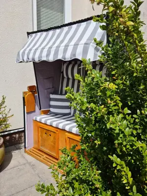 Ein Garten an der Unterkunft Pension Kreihe im Harz