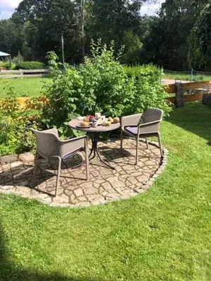 Ein Garten an der Unterkunft Villa Gesine
