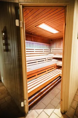 Grundriss der Unterkunft Terrassenhaus im Harz, Pool, Sauna, WLAN