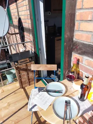 Getränke in der Unterkunft TheBackyard