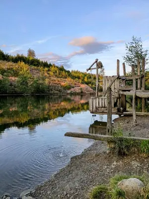 Naturlandschaft in der Nähe der Ferienwohnung