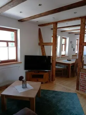 TV/Unterhaltungsangebot in der Unterkunft Ferienwohnung Gisela 80qm