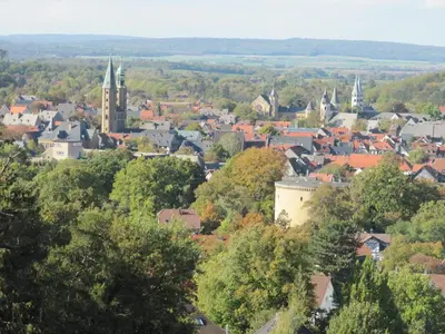 Blick auf Piepmäker Stübchen aus der Vogelperspektive