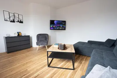 TV/Unterhaltungsangebot in der Unterkunft Ferienhaus Brockenoase Apartment Bergzauber