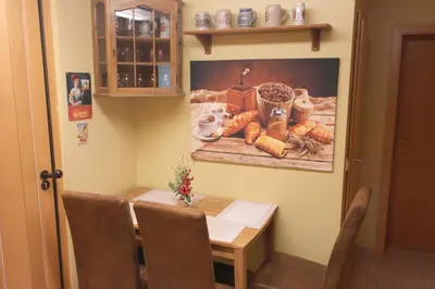 Getränke in der Unterkunft Ferienwohnung Messerschmidt