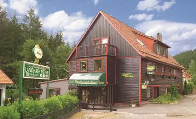 Das Gebäude in dem sich das Hotel befindet