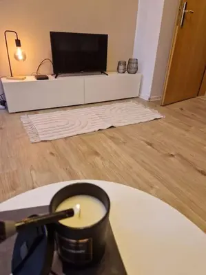 TV/Unterhaltungsangebot in der Unterkunft Helle 3 Zimmer Wohnung im Harz