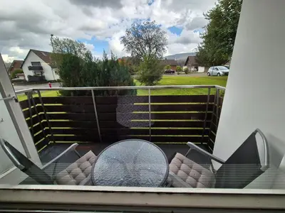 Ein Balkon oder eine Terrasse in der Unterkunft Kleine Residenz