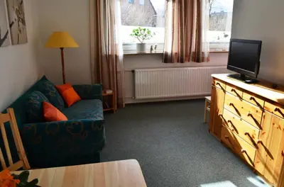 TV/Unterhaltungsangebot in der Unterkunft Ferienwohnung 