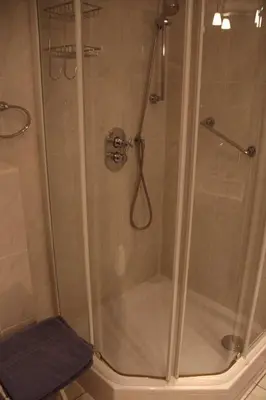 Ein Badezimmer in der Unterkunft Ferienhaus Arnold