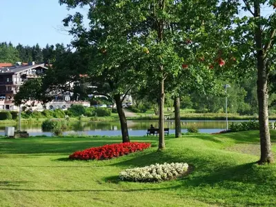 Ein Garten an der Unterkunft Ferienwohnung Köhnke 2