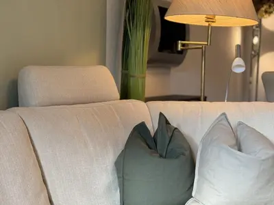 Ein Sitzbereich in der Unterkunft Köhnke 5 Comfortable holiday residence