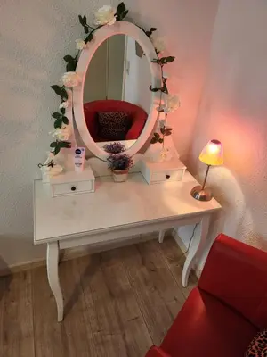 Grundriss der Unterkunft HBS TOP- PREIS, 2 Zimmer SD FeWo, 2x Doppelbett, 1 Einzelbett möglich 54 qm, große Küche Bad WC Einfach und gut VB-Preis