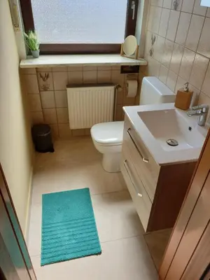 Ein Badezimmer in der Unterkunft Villa Rose