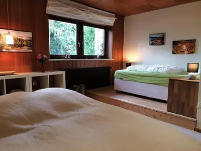 Ein Bett oder Betten in einem Zimmer der Unterkunft Villa Rose