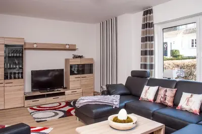 TV/Unterhaltungsangebot in der Unterkunft Ferienwohnung Graul