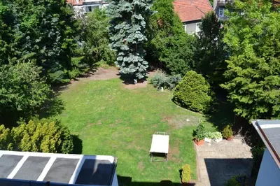 Ein Garten an der Unterkunft Ferienwohnung Graul