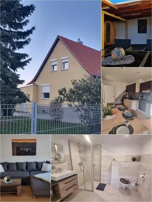 Grundriss der Unterkunft Ferienhaus im Amselweg - Sauna & Garten
