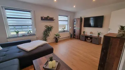 TV/Unterhaltungsangebot in der Unterkunft Ferienhaus im Amselweg - Sauna & Garten