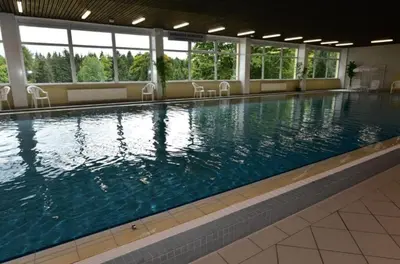 Der Swimmingpool an oder in der Nähe von Hohegeiß-Braunlage-Apartment 374