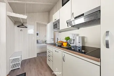 Küche/Küchenzeile in der Unterkunft Ferienhaus Platzhirsch - Sankt Andreasberg im Harz