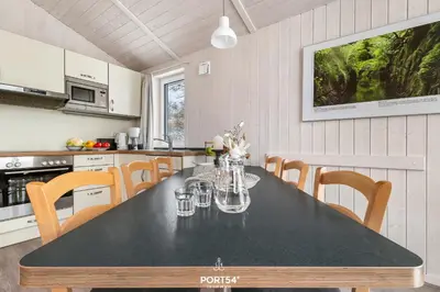 Küche/Küchenzeile in der Unterkunft Ferienhaus Panoramablick 16 - Sankt Andreasberg im Harz