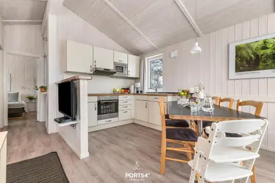 Küche/Küchenzeile in der Unterkunft Ferienhaus Panoramablick 16 - Sankt Andreasberg im Harz