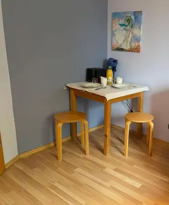Grundriss der Unterkunft Zimmer mit eigenem Bad in Einfamilienhaus