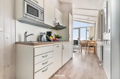 Küche/Küchenzeile in der Unterkunft Ferienhaus Panoramablick 37 - Sankt Andreasberg im Harz
