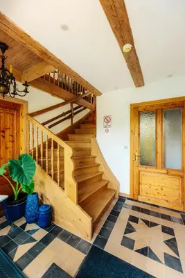 Grundriss der Unterkunft Ferienhaus- Gruppenunterkunft mit Festsaal, Frühstück, Halbpension extra buchbar