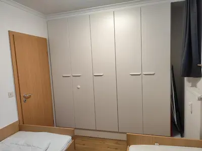 Ein Bett oder Betten in einem Zimmer der Unterkunft Apartment Morgengruß - Pool & Sauna