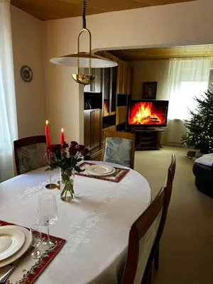 Ein Sitzbereich in der Unterkunft Apartment 19