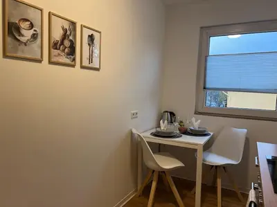 Grundriss der Unterkunft Stillvolle & komfortable Ferienwohnung im Zentrum
