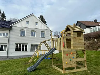 Ein Kinderspielbereich in der Unterkunft Lieblingsquartier Wohnung 1