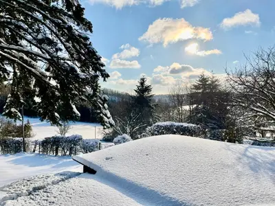 Panoramablick im Winter