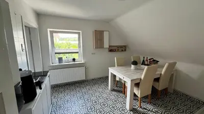 Küche/Küchenzeile in der Unterkunft Ferienwohnung Harzgebirge