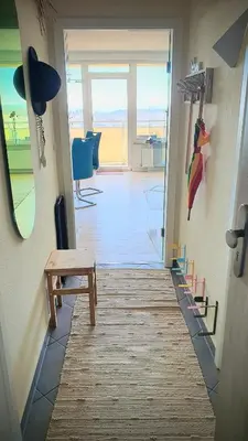 TV/Unterhaltungsangebot in der Unterkunft Modernes Harz Studio Apartment Ferienwohnung über den Baumspitzen