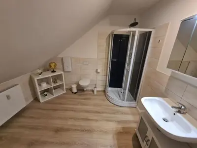 Ein Badezimmer in der Unterkunft Fewo's Ahrend