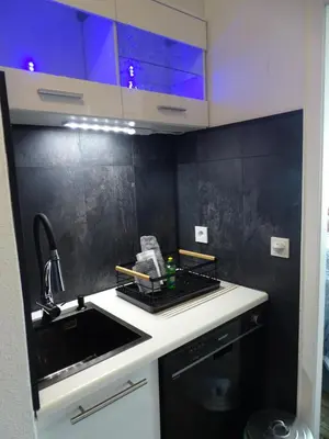 Küche/Küchenzeile in der Unterkunft Sweet Harz