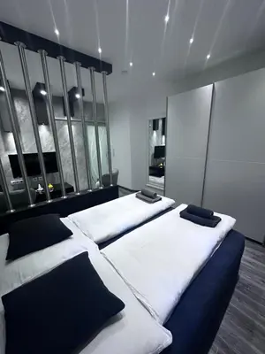 Ein Bett oder Betten in einem Zimmer der Unterkunft Apartment SaGo