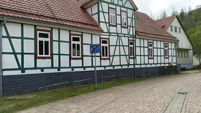 Das Gebäude in dem sich das Hotel befindet