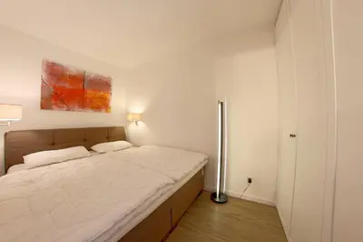 Ein Bett oder Betten in einem Zimmer der Unterkunft Apartment 488