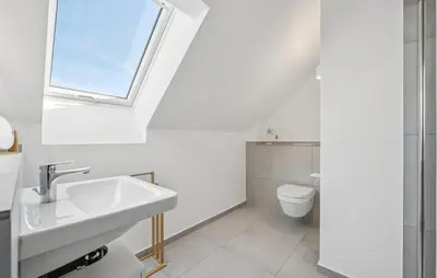 Ein Badezimmer in der Unterkunft Cozy Home In Bad Harzburg With Sauna