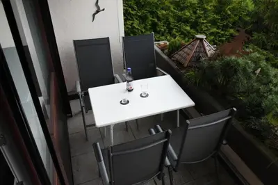 Ein Garten an der Unterkunft Roter Beer