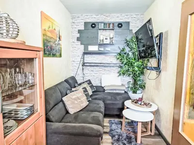 Ein Sitzbereich in der Unterkunft Apartment Bocksbergperle 1 by Interhome