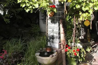 Ein Garten an der Unterkunft Ferienwohnungen Christel