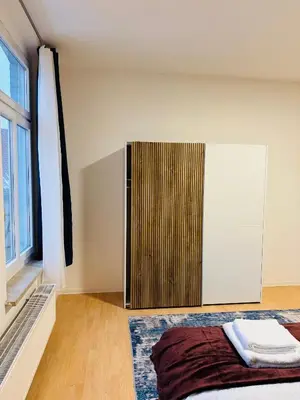 Ein Bett oder Betten in einem Zimmer der Unterkunft Familientraum im wunderschönen Harz