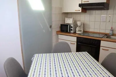 Küche/Küchenzeile in der Unterkunft Ferienwohnung Haus Matschek