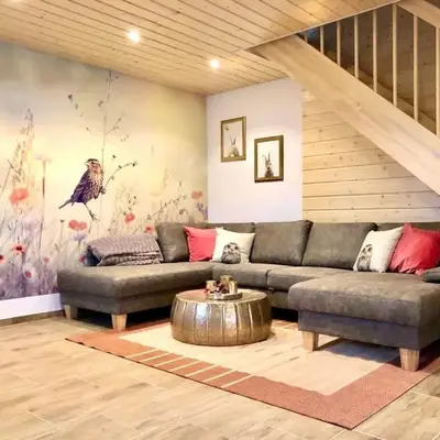 Ferienhaus Goldstück mit Kamin 2 Bädern & Thermomix